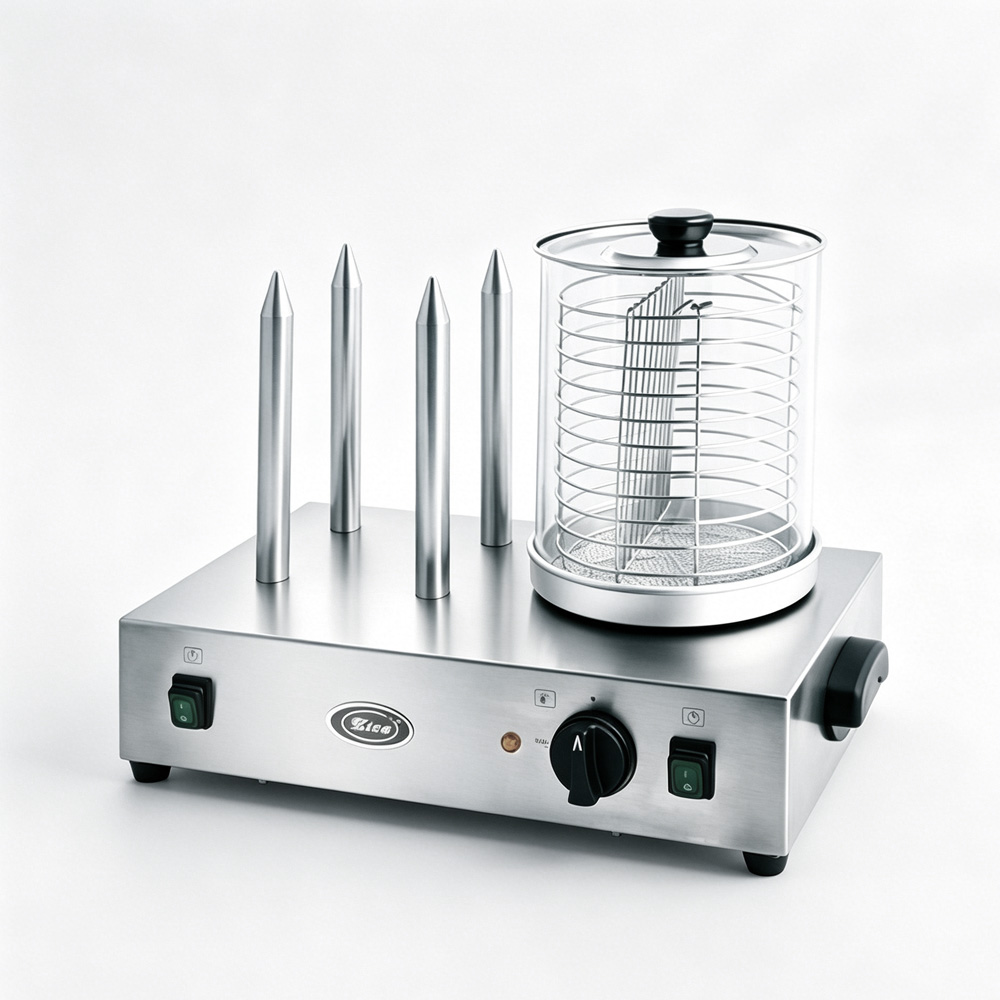 Electronic hot dog machine