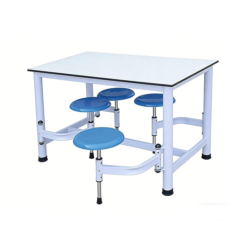 Reversible folding dining table