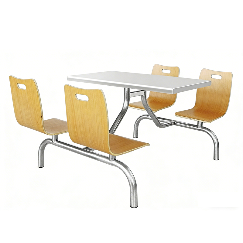 Integrated dining table